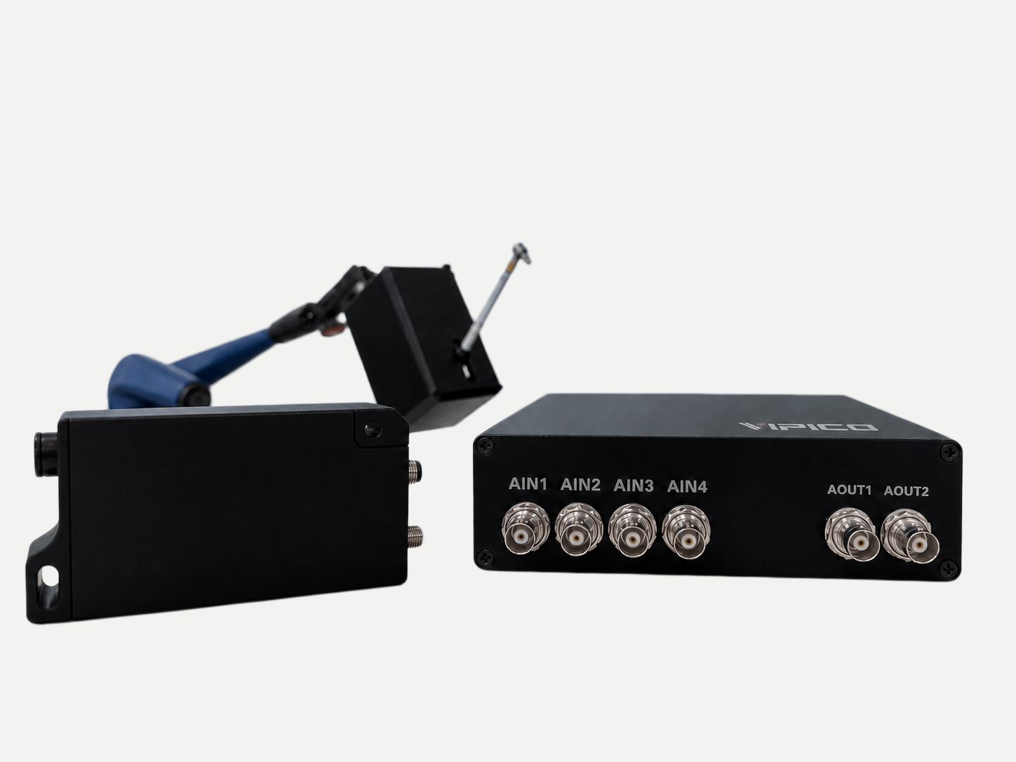 VIPICO automated non-contact damping measurement system