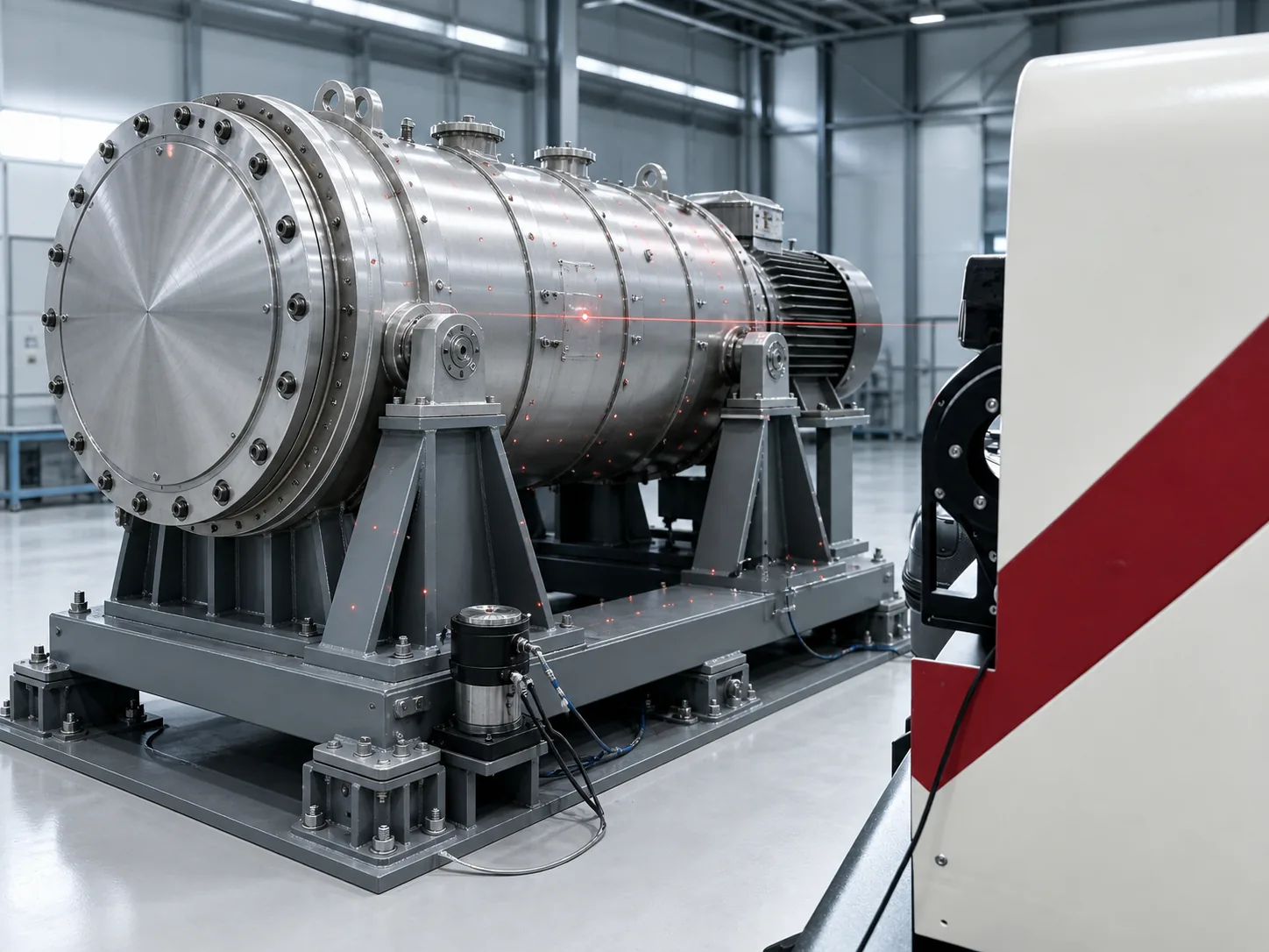 Industrial equipment vibration diagnostics application